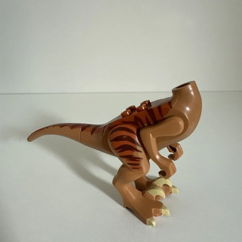 LEGO Jurassic Park Dinosaur Lot velociraptor raptor beige claws Coelophysis